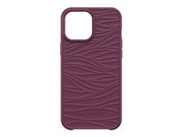 LifeProof WAKE - Baksidedeksel for mobiltelefon - 85 % havbasert resirkulert plast - vi koser oss - mykt bølgemønster - for Apple iPhone 13 Pro Max 77-83569
