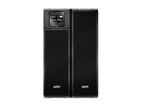 APC Smart-UPS SRT 8000VA - UPS (rackmonterbar/ekstern) - AC 230 V - 8000 watt - 8000 VA - Ethernet 10/100, USB - utgangskontakter: 14 - 6U - svart SRT8KXLI