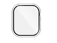 Belkin SCREENFORCE TemperedCurve - Støtfanger for smartarmåndsur - 2-in-1, 42mm - herdet glass (9H) - blank OWA002HQCL