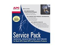 APC Extended Warranty Service Pack - Teknisk kundestøtte - rådgivning via telefon - 1 år - 24x7 - for P/N: SRT1500XLJ, SRT192BP2J, SRT192BP2US, SRT192BPUS, SRT96BPJ, SRTL3KRM1UC, XU2K0LLXXRCC WBEXTWAR1YR-SP-04