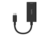 Belkin Connect - Video adapter - 24 pin USB-C hann til HDMI hunn - svart - 4K 144Hz støtte, 8K 60Hz støtte AVC013BTBK