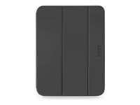 PORT NOUMEA II SLIMCLEAR ECO - Beskyttende deksel for nettbrett - lerret - svart - for Apple 11-inch iPad Air M2 Wi-Fi, M2 Wi-Fi + Cellular, M3 Wi-Fi, M3 Wi-Fi + Cellular 201351