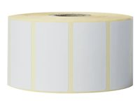 Brother - Hvit - 51 x 26 mm 1900 etikett(er) (1 rull(er) x 1900 papiretiketter (en pakke 16) - for Brother TD-2020, TD-2120N, TD-2130N, TD-4410D, TD-4420DN, TD-4520DN, TD-4550DNWB BDE1J026051102