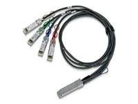 NVIDIA - Direkte tilkoblingssplitter - QSFP28 (hann) til SFP28 (hann) - 1.5 m - 4.5 mm - hybrid - halogenfri, passiv 980-9I48N-00C01A