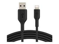 Belkin BOOST CHARGE - Lightning-kabel - Lightning hann til USB hann - 15 cm - svart CAA001BT0MBK