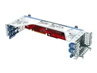 HPE 2SFF 4x U.3 Premium Secondary Riser Kit - Stigekort - for ProLiant DL385 Gen10 Plus V2, DL385 Gen10 Plus V2 Base, DL385 Gen10 Plus V2 Entry P35418-B21