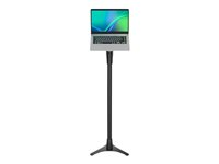 Compulocks Universal Invisible Mount Portable Floor Stand - Stativ - for notebook - svart - monteringsgrensesnitt: 100 x 100 mm - plassering på gulv 147BSMP01B