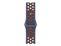 Apple Nike - Bånd for smart armbåndsur - 41 mm - M/L-størrelse - blue flame MUUU3ZM/A