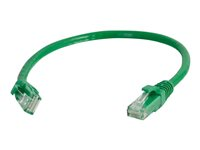 C2G Cat6 Booted Unshielded (UTP) Network Patch Cable - Koblingskabel - RJ-45 (hann) til RJ-45 (hann) - 10 m - UTP - CAT 6 - formstøpt, uten hindringer, flertrådet - grønn 83432