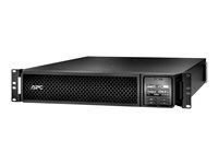 APC Smart-UPS SRT 2200VA RM - UPS (rackmonterbar/ekstern) - AC 220/230/240 V - 1980 watt - 2200 VA - blysyre - RS-232, USB - utgangskontakter: 10 - 2U - svart - med APC UPS Network Management Card - for P/N: AR4018SPX432, AR4024SP, AR4024SPX429, AR4024SPX431, AR4024SPX432, NBWL0356A SRT2200RMXLI-NC