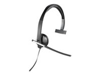 Logitech USB Headset Mono H650e - Hodesett - on-ear - kablet 981-000514