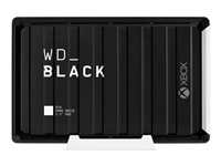 WD_BLACK D10 Game Drive for Xbox One WDBA5E0120HBK - Harddisk - 12 TB - ekstern (bærbar) - USB 3.2 Gen 1 - 7200 rpm - svart WDBA5E0120HBK-EESN
