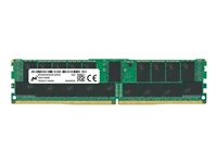 Micron - DDR4 - modul - 16 GB - DIMM 288-pin - 3200 MHz / PC4-25600 - CL22 - 1.2 V - registrert MTA18ASF2G72PDZ-3G2R1R