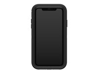 OtterBox Defender Series Screenless Edition Case - Baksidedeksel for mobiltelefon - svart - for Apple iPhone 11 77-62768