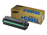 HP CLT-C505L - Høy ytelse - cyan - original - tonerpatron (SU035A) - for ProXpress SL-C2620DW, SL-C2670FW, SL-C2680FX SU035A