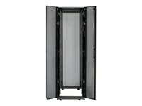 APC NetShelter SX Deep Enclosure with Sides - Rack skap - svart - 42U - 19" - for P/N: SC500RM1U, SRT2200RMXLAUS, SRT3000RMXLT-NC, SRTL2K2RM1UWC, SRTL3KRM1UIC AR3300X717