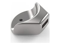 Compulocks Ledge Lock Adapter for MacBook Air 15" M2-M4 with Keyed Cable Lock Silver - System, sikkerhetssett - nøkkellås - for Apple MacBook Air (15.3 tommer, I midten av 2023, M2) MBALDG05KL