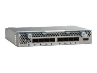 Cisco UCS 2208XP Fabric Extender - Utvidelsesmodul - 10GbE - 8 porter - med 16 x Cisco 10G Line Extender for FEX (FET-10G) - for UCS B200 M3 Blade Server UCS-IOM2208-16FET=