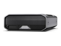 SanDisk Professional G-DRIVE PROJECT - Harddisk - Enterprise - 12 TB - ekstern (stasjonær) - USB 3.2 Gen 2 / Thunderbolt 3 (USB-C kontakt) - 7200 rpm - grå SDPHG1H-012T-MBAAD