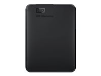 WD Elements Portable WDBU6Y0050BBK - Harddisk - 5 TB - ekstern (bærbar) - USB 3.0 WDBU6Y0050BBK-WESN