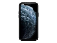 LifeProof SEE - Baksidedeksel for mobiltelefon - 50 % resirkulert plast - svart krystall - for Apple iPhone 11 Pro 77-83028