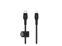 Belkin BOOST CHARGE - Lightning-kabel - 24 pin USB-C hann til Lightning hann - 2 m - svart CAA011BT2MBK