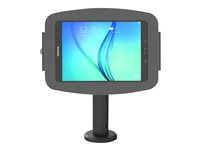 Compulocks Galaxy Tab A 10.1" (2019) Space Enclosure Tilting Stand 4" - Monteringssett (hus, stangstativ) - for nettbrett - låsbar - svart - skjermstørrelse: 10.1" - for Samsung Galaxy Tab A (2019) (10.1 tommer) TCDP041910GASB