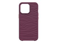 LifeProof WAKE - Baksidedeksel for mobiltelefon - 85 % havbasert resirkulert plast - vi koser oss - mykt bølgemønster - for Apple iPhone 13 Pro 77-83563