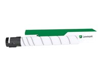 Lexmark - Høy ytelse - svart - original - tonerpatron LCCP - for Lexmark MS911de 54G0H00