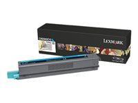 Lexmark - Høy ytelse - cyan - original - tonerpatron LCCP - for Lexmark C925de, C925dte C925H2CG