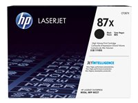 HP 87X - Høy ytelse - svart - original - LaserJet - tonerpatron (CF287X) - for LaserJet Enterprise M506, MFP M527; LaserJet Enterprise Flow MFP M527; LaserJet Pro M501 CF287X