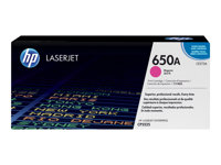 HP 650A - Magenta - original - LaserJet - tonerpatron (CE273A) - for Color LaserJet Enterprise CP5520, CP5525, M750 CE273A