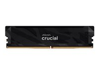 Crucial Pro OC - DDR5 - modul - 16 GB - DIMM 288-pin - 6400 MT/s / PC5-51200 - CL32 - 1.35 V - ikke-bufret - matt stealth-svart CP16G64C32U5B