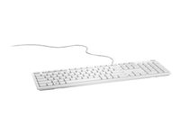 Dell KB216 - Tastatur - USB - QWERTY - US International - hvit 580-ADGM