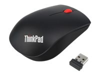 Lenovo ThinkPad Essential Wireless Mouse - Mus - optisk - 3 knapper - trådløs - 2.4 GHz - USB trådløs mottaker - Campus 4X30M56887