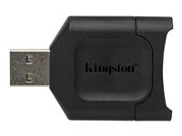 Kingston MobileLite Plus - Kortleser (SD, SDHC, SDHC UHS-I, SDHC UHS-II, SDXC, SDXC UHS-I, SDHC UHS-II) - USB 3.2 Gen 1 MLP