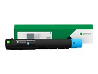 Lexmark - Cyan - original - tonerpatron LCCP, LRP - for Lexmark CX930dse, CX931dse 85D00C0