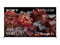 Sony Bravia Professional Displays FWD-75X95L - 75" Diagonalklasse (74.5" synlig) - X95L Series LED-bakgrunnsbelyst LCD-skjerm - med TV-kanalvelger - intelligent skilting - Smart TV - Google TV - 4K UHD (2160p) 3840 x 2160 - HDR - Direct LED - mørkt sølv FWD-75X95L