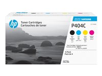 HP CLT-P404C - 4-pack - svart, gul, cyan, magenta - original - tonerpatron (SU365A) - for Samsung CLX-3302, 3303, 3304, 3307; Xpress SL-C432, C433, C462, C463, C467, C482, C483 SU365A