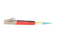 C2G LC-LC 10Gb 50/125 OM3 Duplex Multimode PVC Fiber Optic Cable (LSZH) - Nettverkskabel - LC multimodus (hann) til LC multimodus (hann) - 50 m - fiberoptisk - dupleks - 50 / 125 mikroner - OM3 - halogenfri - akvamarin 85558