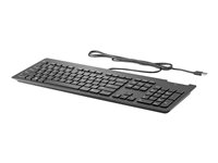 HP Business Slim v2 - Tastatur - USB - Norsk - svart A71J9AA#ABN