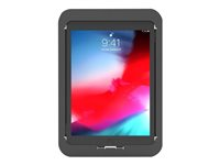 Compulocks iPad 10.2" Security Case Bundle with Keyed Lock - Baksidedeksel for nettbrett - aluminium - svart - 10.2" - for Apple 10.2-inch iPad (7. generasjon, 8. generasjon, 9. generasjon) WOLF102B