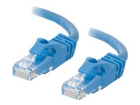 C2G Cat6 Booted Unshielded (UTP) Network Patch Cable - Koblingskabel - RJ-45 (hann) til RJ-45 (hann) - 7 m - UTP - CAT 6 - formstøpt, uten hindringer, flertrådet - blå 83391