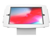 Compulocks iPad Pro 11" (1-4th Gen) Space Enclosure Counter Stand or Wall Mount - Innhegning - for nettbrett - låsbar - høyverdig aluminium - hvit - skjermstørrelse: 11" - veggmonterbar, overflatemonterbar, skranketopp - for Apple 11-inch iPad Pro (1. generasjon, 2. generasjon, 3. generasjon, 4. generasjon) 101W211SENW