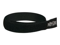 Eaton Tripp Lite Series 10in Hook and Loop Velcro Cable Management Ties 10-pack 10pc 10" - Kabelfestebånd - 25 cm - svart (en pakke 10) P350-10N-10