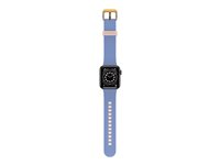 OtterBox All Day Comfort - Bånd for smart armbåndsur - 38/40/41mm - flaksblå - for Apple Watch Hermès Series 7, Hermès Series 9, Nike Series 7, Series 10, Series 8, Series 9 77-93707