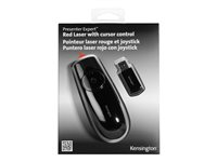 Kensington Presenter Expert Red Laser with Cursor Control - Presentasjonsfjernstyring - RF - svart K72425EU