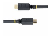 StarTech.com 5m (16.4ft) Premium Certified High Speed HDMI Cable, 4K60Hz - Premium High Speed - HDMI-kabel med Ethernet - HDMI hann til HDMI hann - 5 m - svart - 4K 60Hz støtte, passiv HDMI2-CABLE-4K60-5M