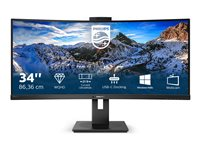 Philips P-line 346P1CRH - LED-skjerm - kurvet - 34" - HDR 346P1CRH/00