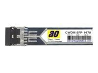 Cisco - SFP (mini-GBIC) transceivermodul - 1GbE - 1000Base-CWDM - LC-enkeltmodus - opp til 70 km - 1530 nm - for Catalyst 3560, 3560E, 3560G, 3560V2, 3560X CWDM-SFP-1530=